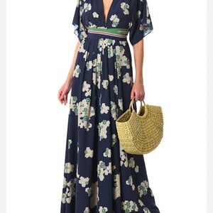 Vintage inspired maxi dress